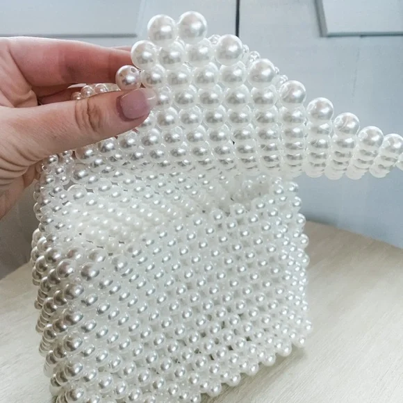 Pearl handbag/mini bag - Picture 2 of 5